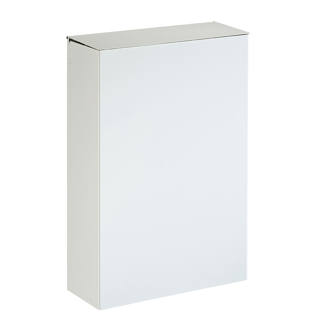 Poubelle de bureau et intérieur acier en polyester poubelle murale