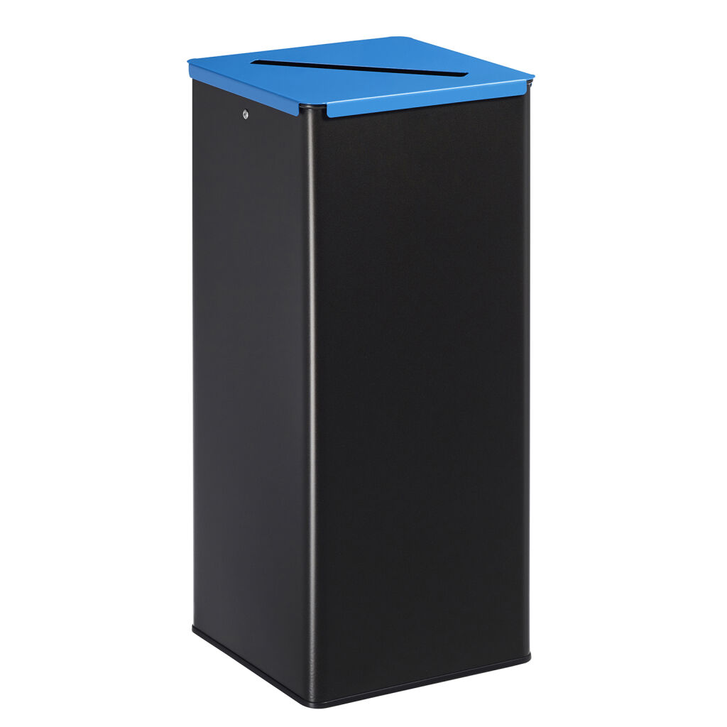 Poubelle de bureau et intérieur poubelle d'acier borne de tri 