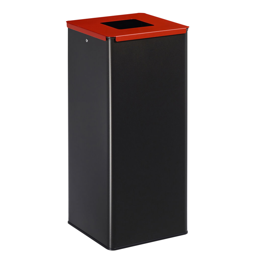 Poubelle de bureau et intérieur poubelle d'acier borne de tri 