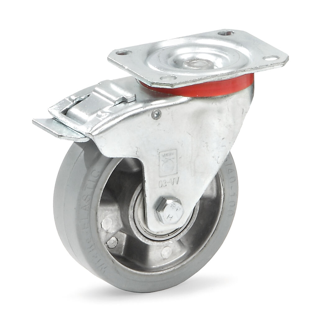 Roulettes pivotantes roue pivotante avec frein Ø 125 mm