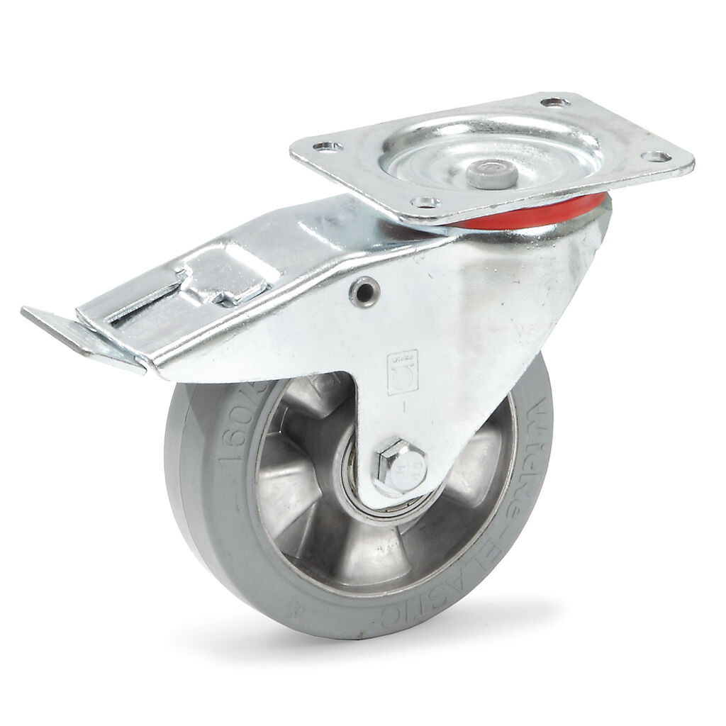 Roulettes pivotantes roue pivotante avec frein Ø 160 mm