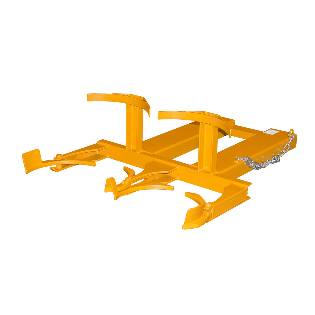 Drum Handling Equipment barrel lifter for synthetic-stop and lidbarrels for 2x 120 l drums