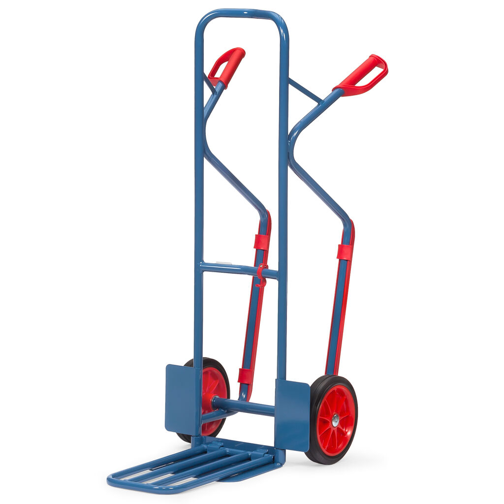 Stalen steekwagens fetra steekwagen opklapbare schep  met massief rubber banden 250x60 mm