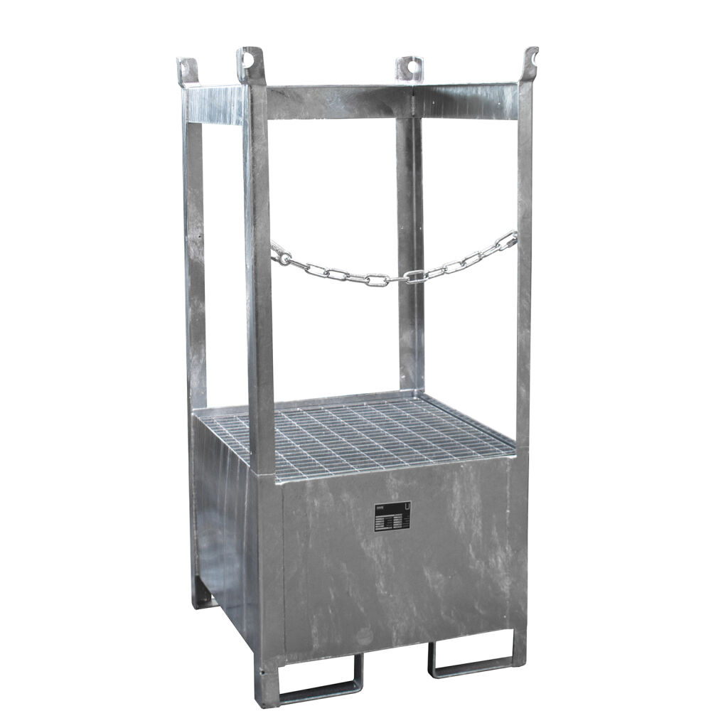 retention basin steel for 1x 200 l drum