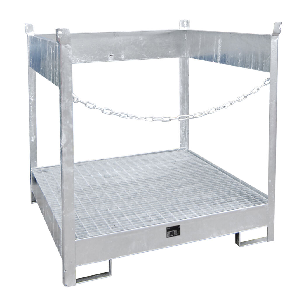 retention basin steel for 1-4 200 l drums