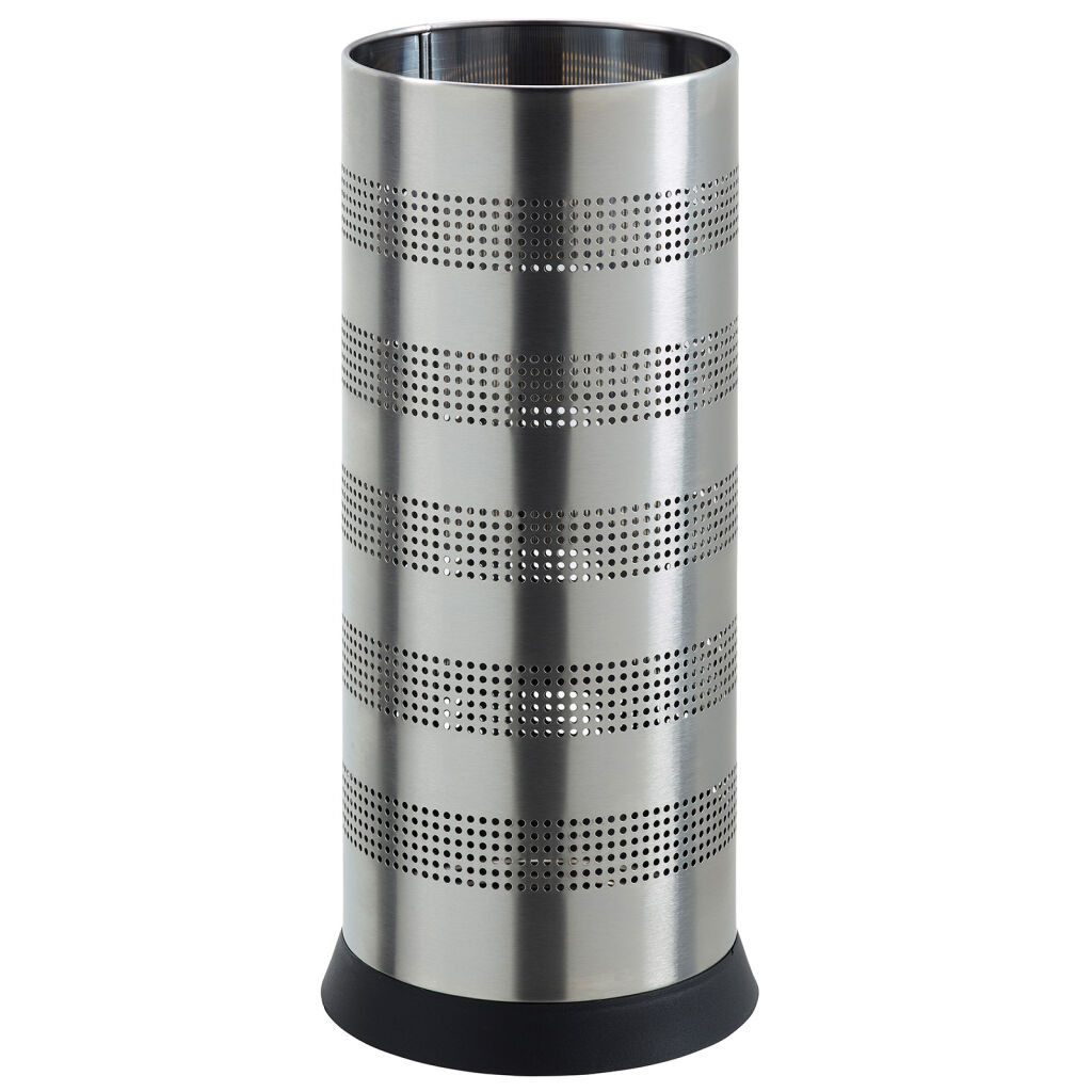 Waste bin metal waste bin perforated body