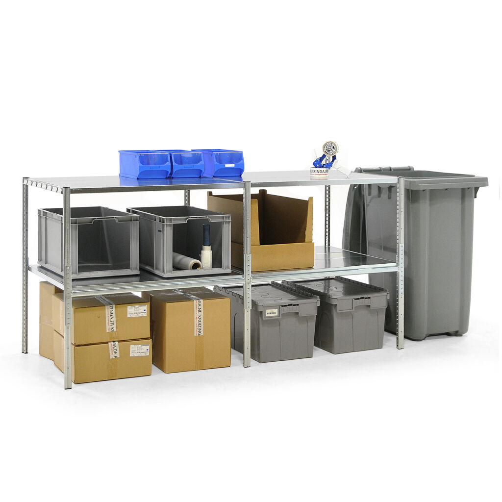 Workbench packaging table extension section.  W: 850, D: 800, H: 1000 (mm). Article code: 55-S12-850-1-AB