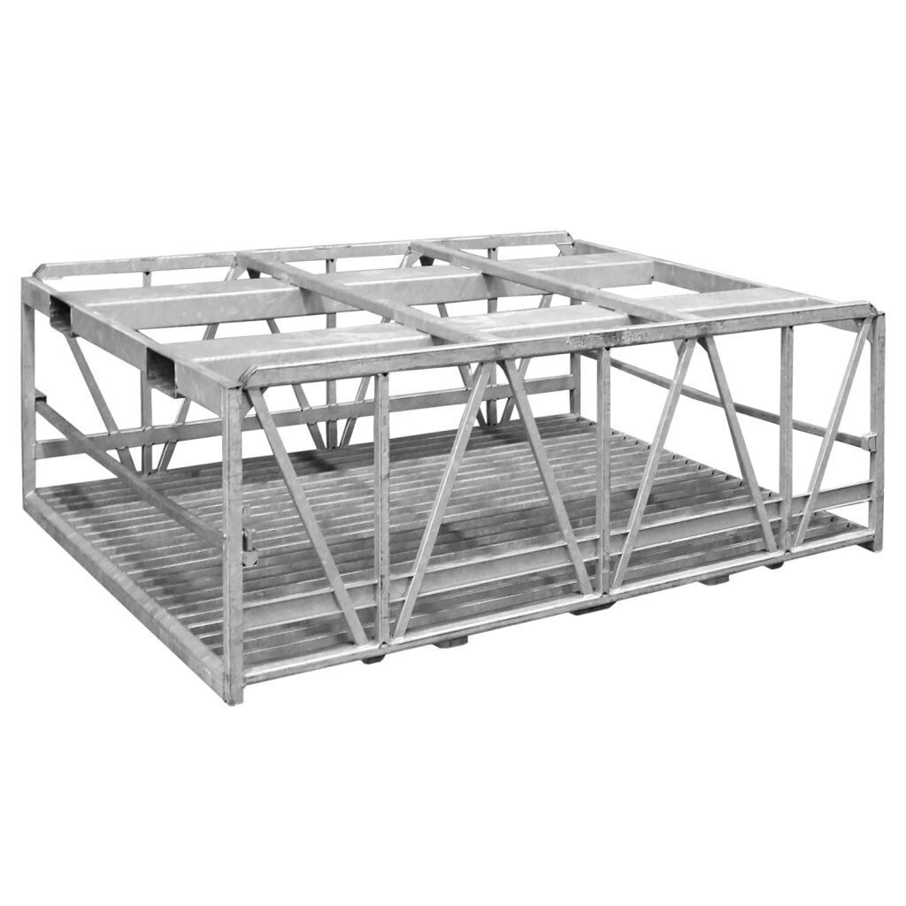 Stockage bouteille de gaz palette pour bouteilles à gaz pour 35 bouteilles à gaz (5 et 10 kg) Sur mesure