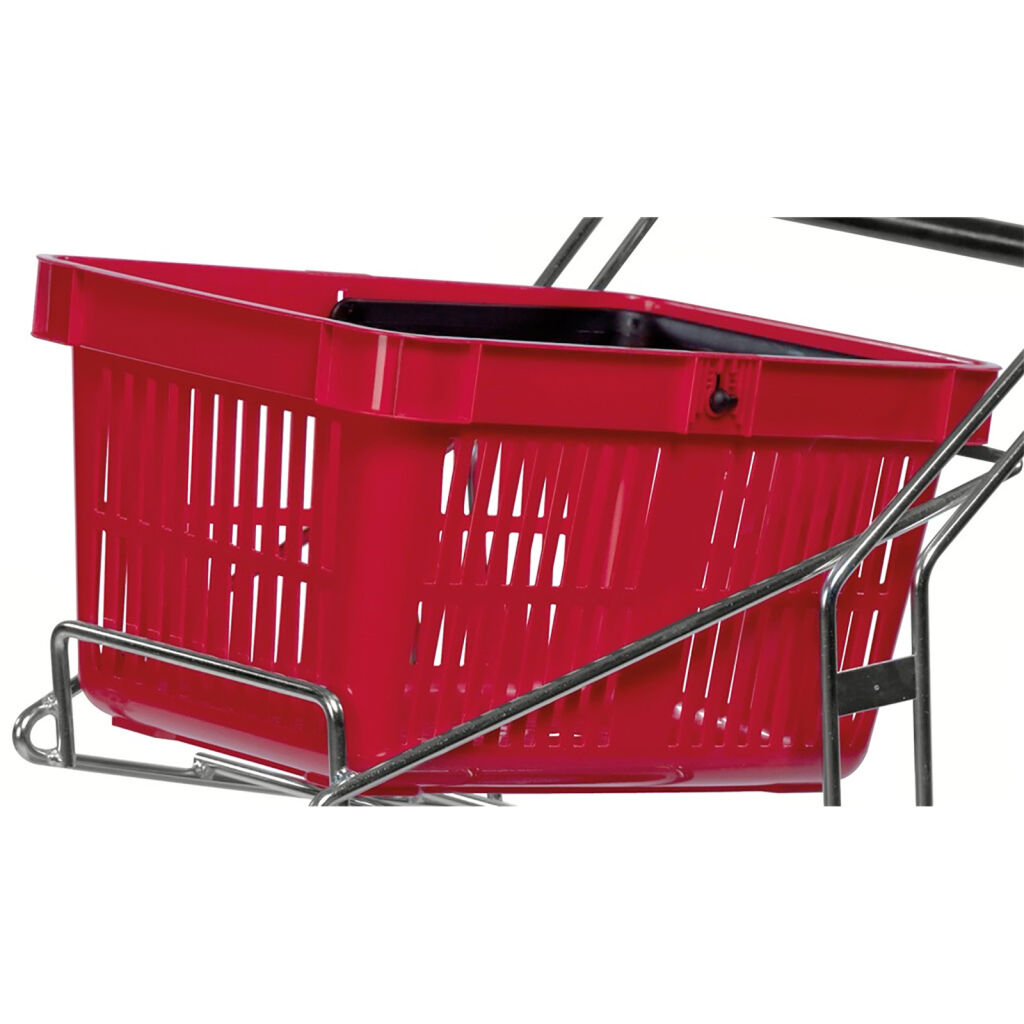 Chariot porte bac accessoires panier