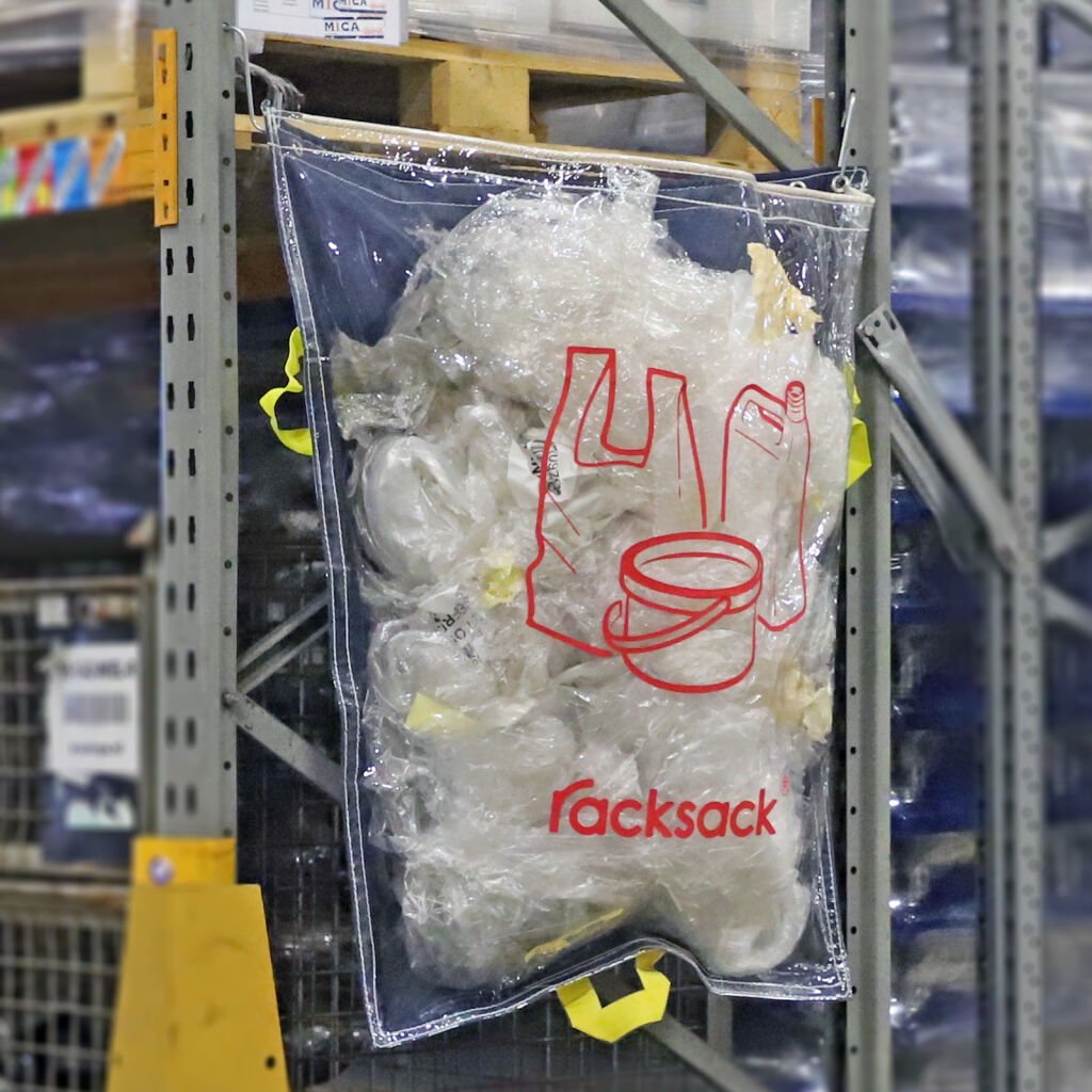 Waste sackholder accessories pallet rack recycling bag
