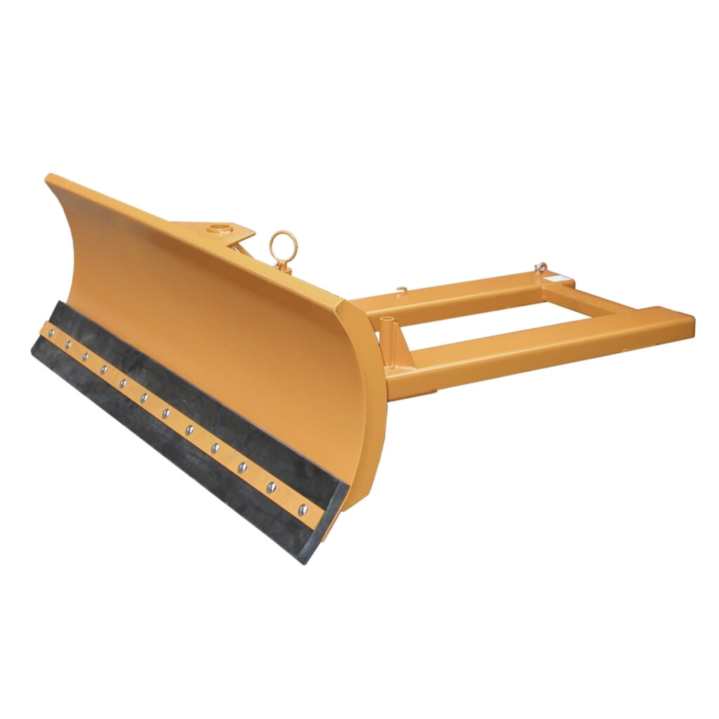 Snowplow forklift snowplow adjustable with rubber scrape list