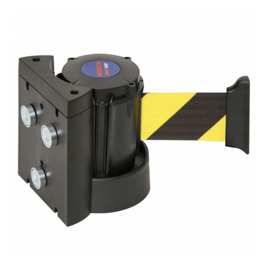 Absperrband Wandkassette mit Gurtband magnetische Wandkassette mit Rollgurt