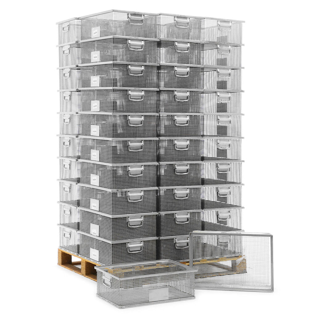 Panier empilable palettes-en-promotion Sur mesure
