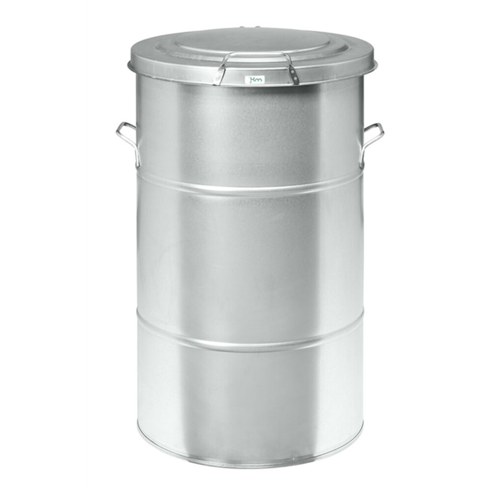 Waste bin metal waste bin with handles