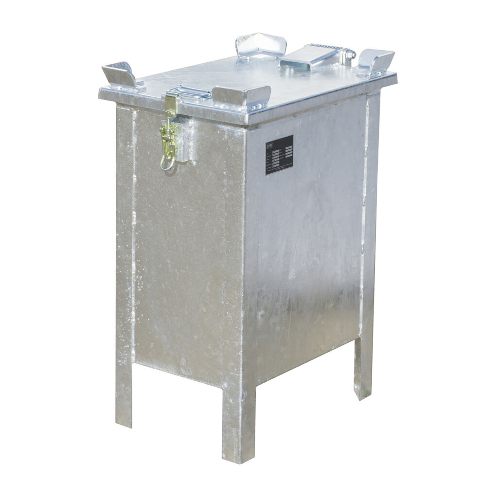 Veiligheidsbox Lithium-ionen container deksel met vergrendelingssysteem