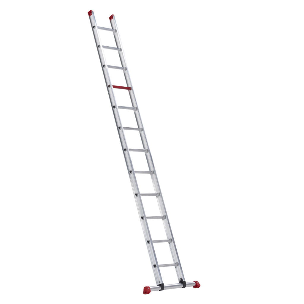 Inspecteren Straat gracht Ladders trap altrex enkel rechte ladder 12 treden Breedte (mm): 375
