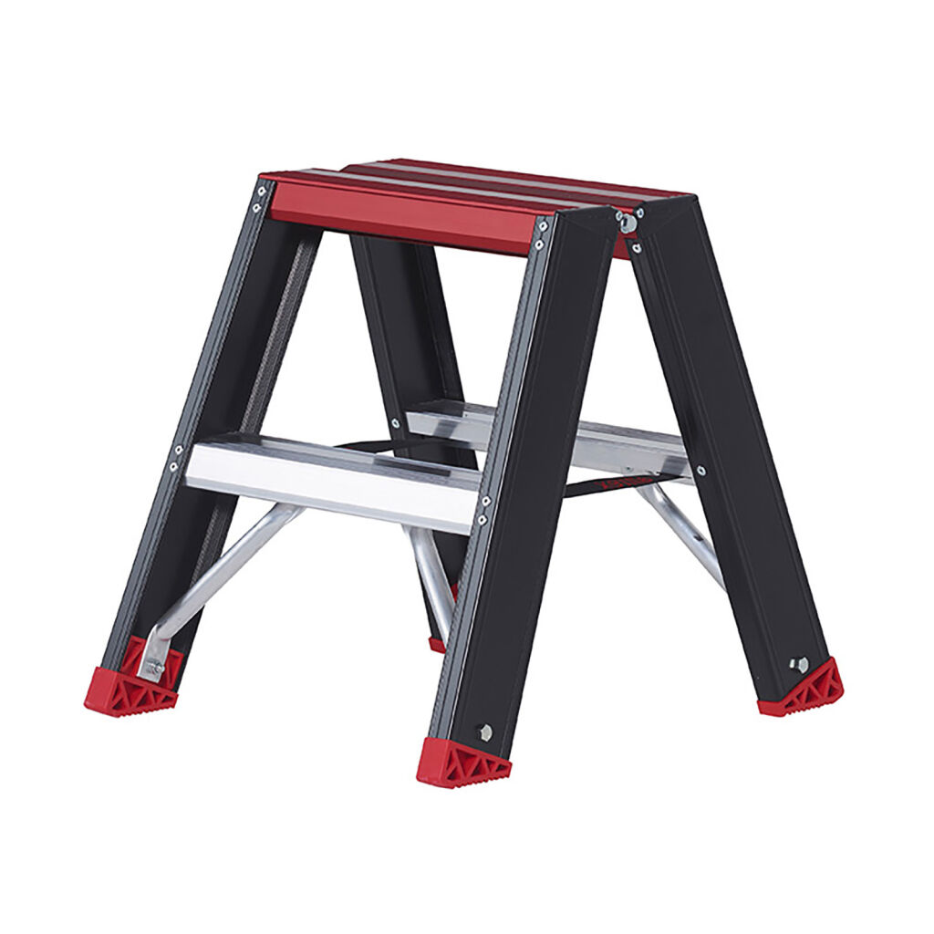 Escalier industrielles double-sided, 2x10 steps