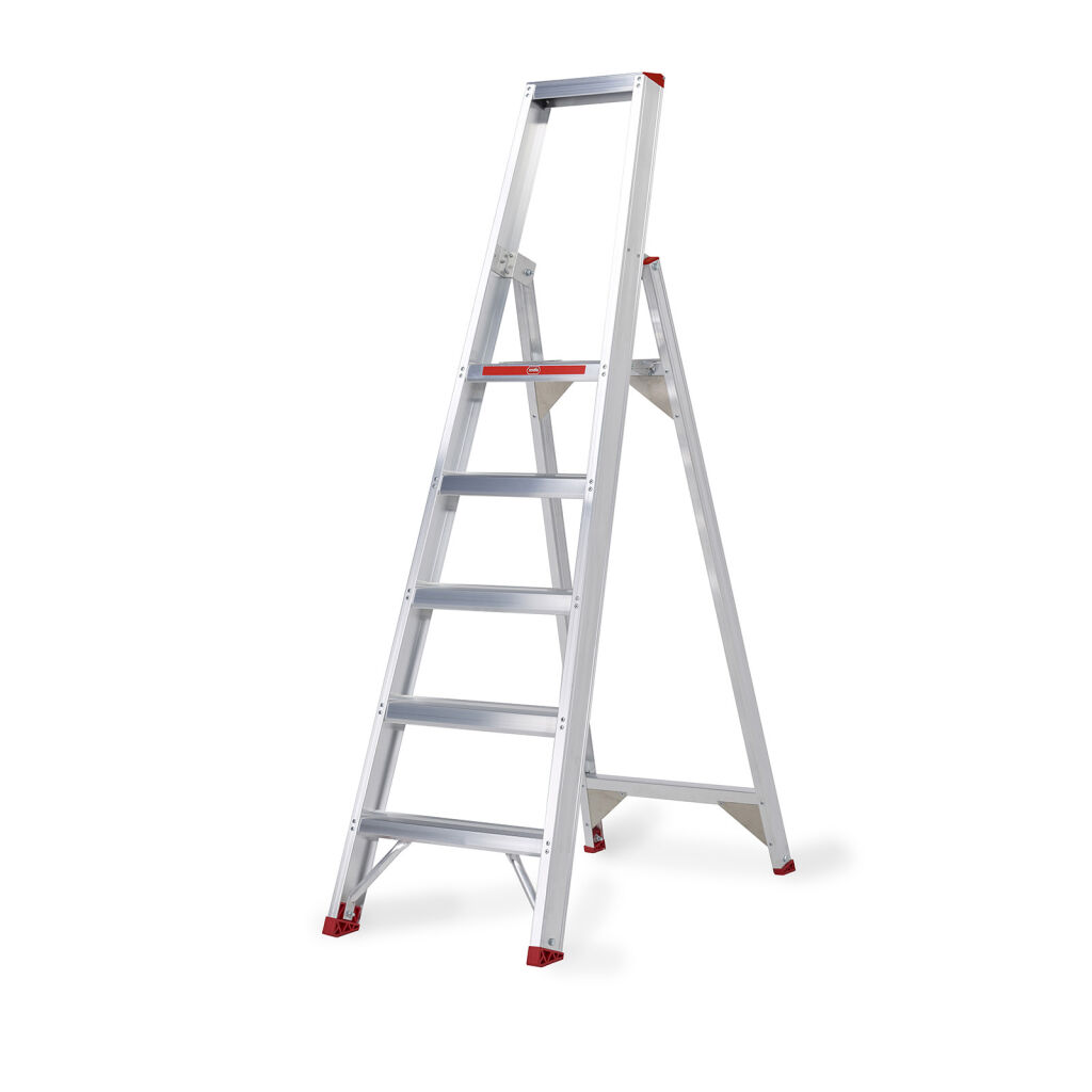 Escalier industrielles marches d'un seul c&ocirc;t&eacute;, 5 nombre de marches