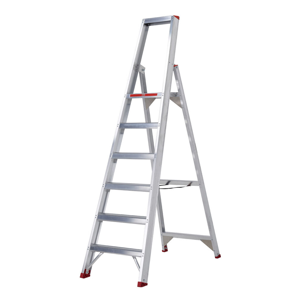Escalier industrielles marches d'un seul c&ocirc;t&eacute;, 6 nombre de marches