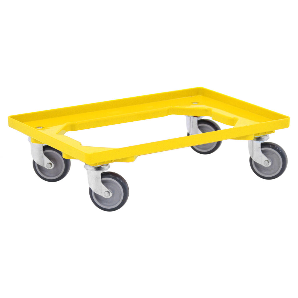 Plateau roulant 4 roues pivotantes