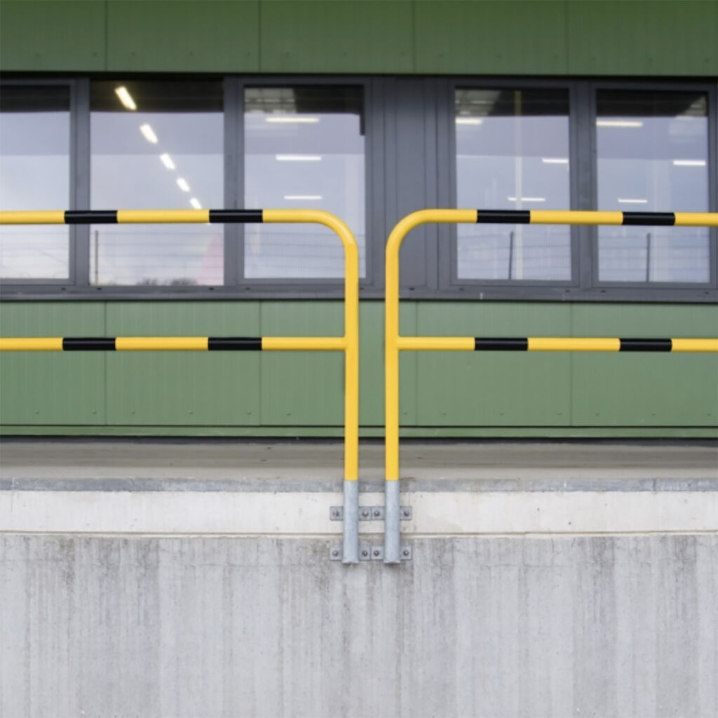 Rammschutzbügel Anfahrschutz - Kunststoff beschichtet
