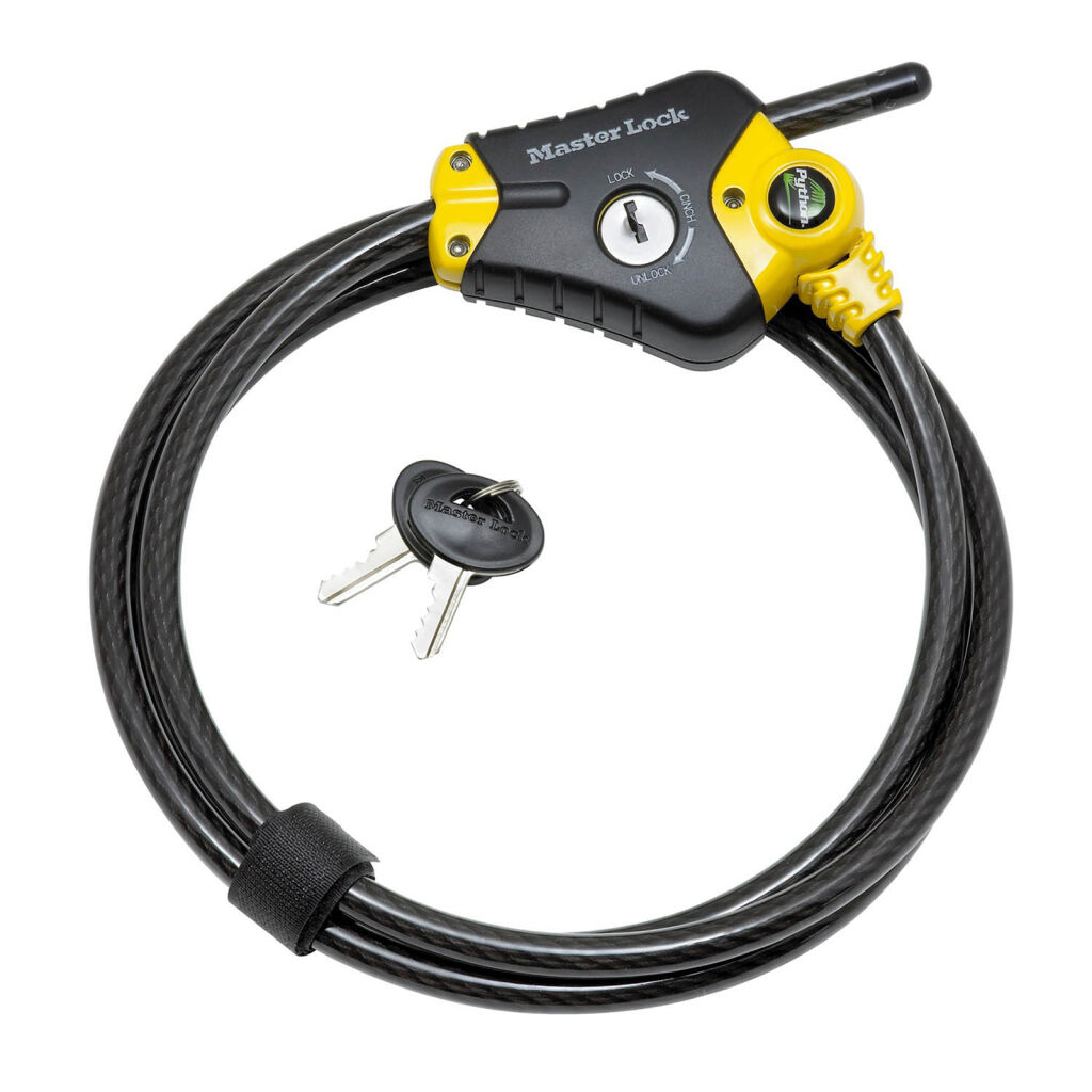 Sicherheitsschlösser Kabel-Schloss einstellbar, mit Verriegelungsmechanismus 