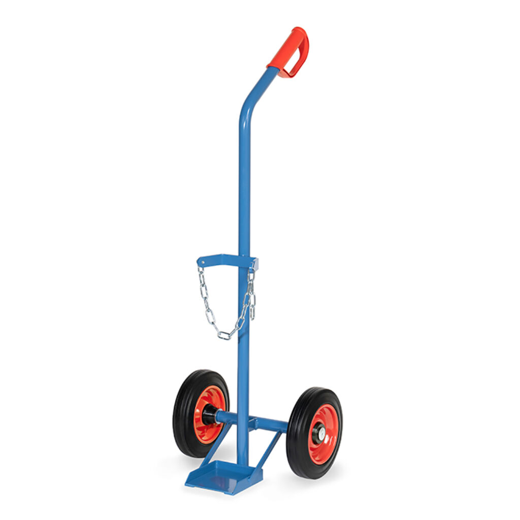 Gas cylinder storage fetra gas cylinder trolley for 1 cylinder  140 mm
