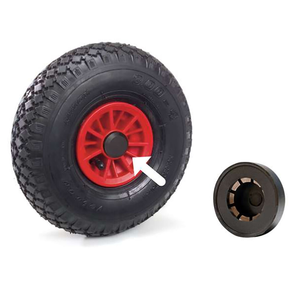 Wielen toebehoren afdekkap 20mm