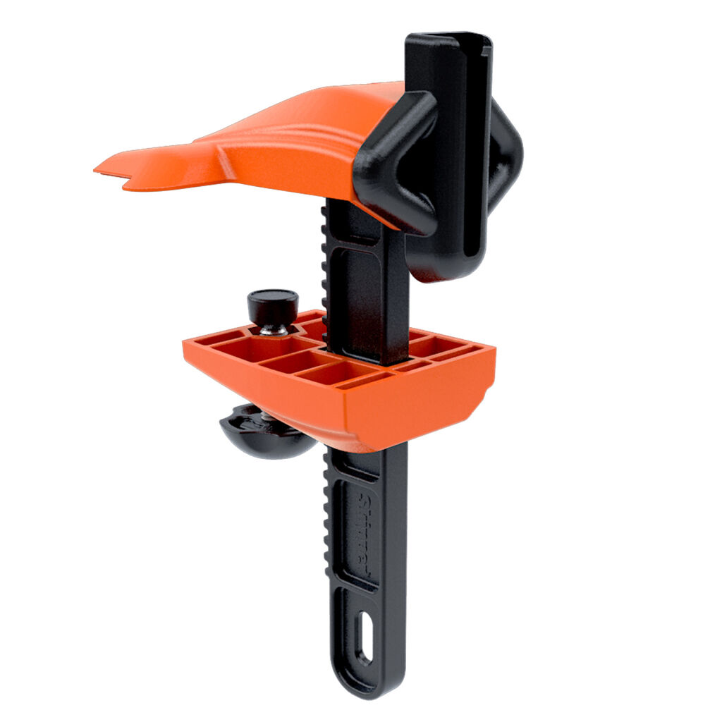 Poteaux de délimitation accessoires support avec pince