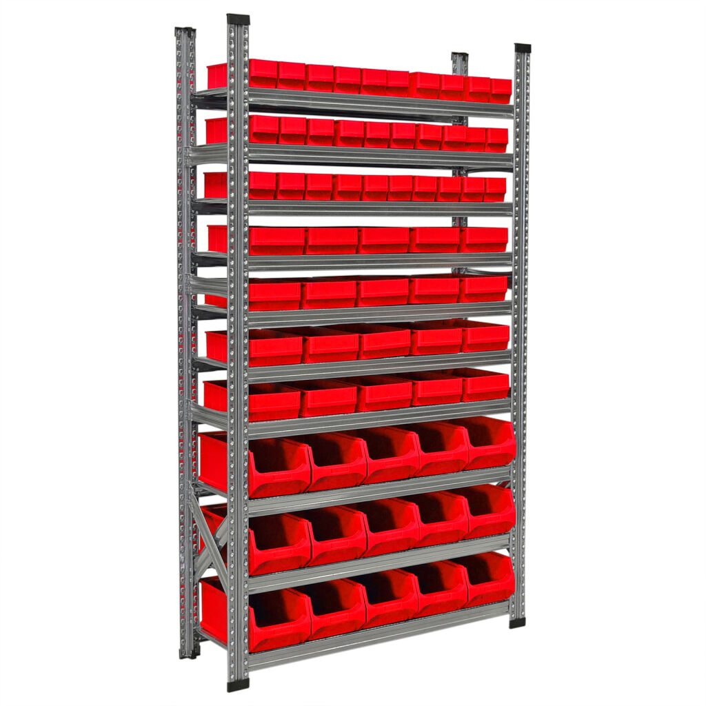 Rayonnage à bac kit combiné section initiale