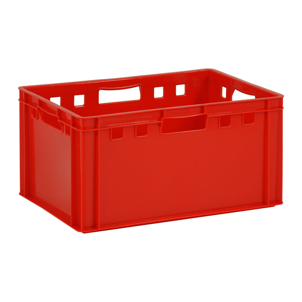 10 x Eurofleischkiste E3 stapelbar Lagerkiste Metzgerkiste Kiste Box Behälter 