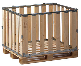 Pallet stacking frames fixed construction stackable Custom built