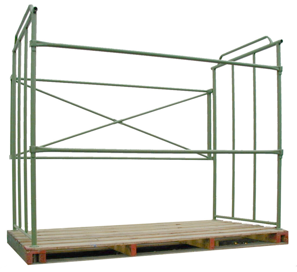 Pallet stacking frames fixed construction stackable Custom built