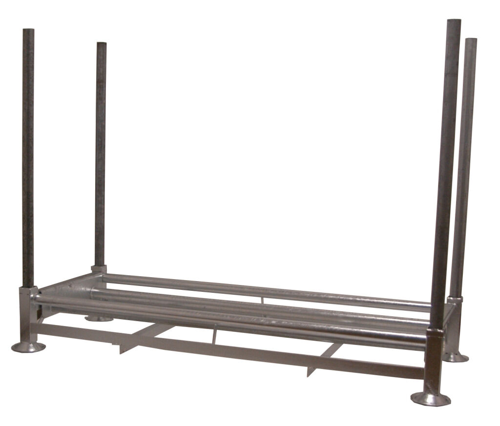 Tyre storage fixed construction suitable for stanchions 60.3