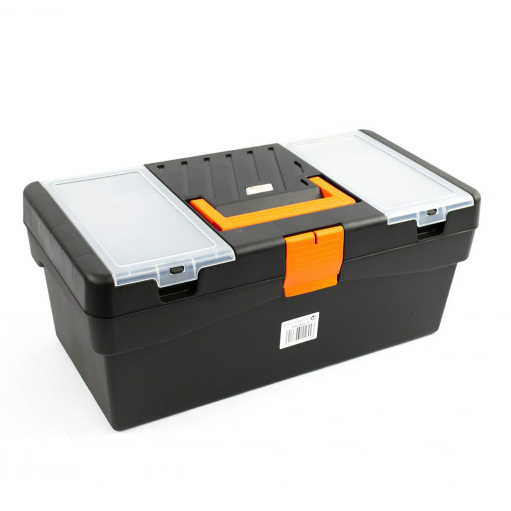Transport case Toolbox with double quick lock