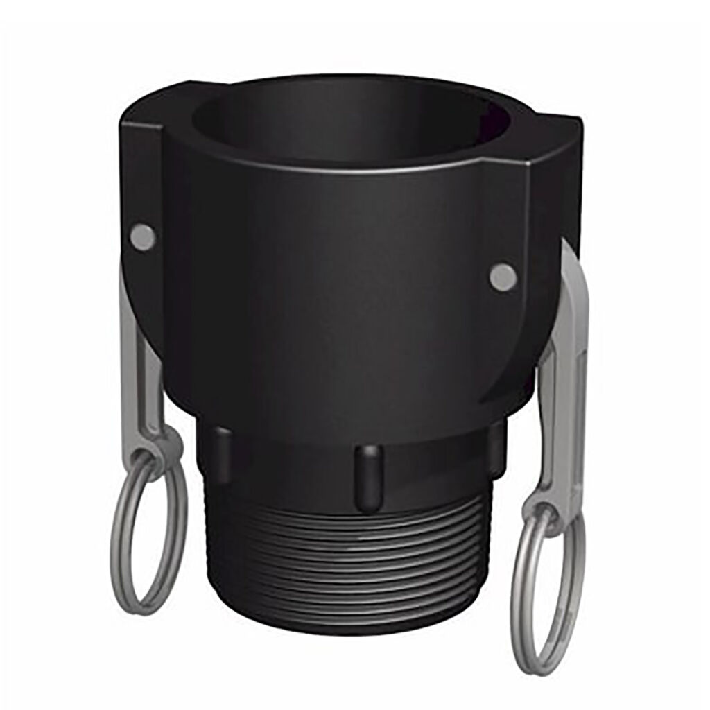 IBC container accessories Camlock coupler 2 inch female to BSP 2 inch male