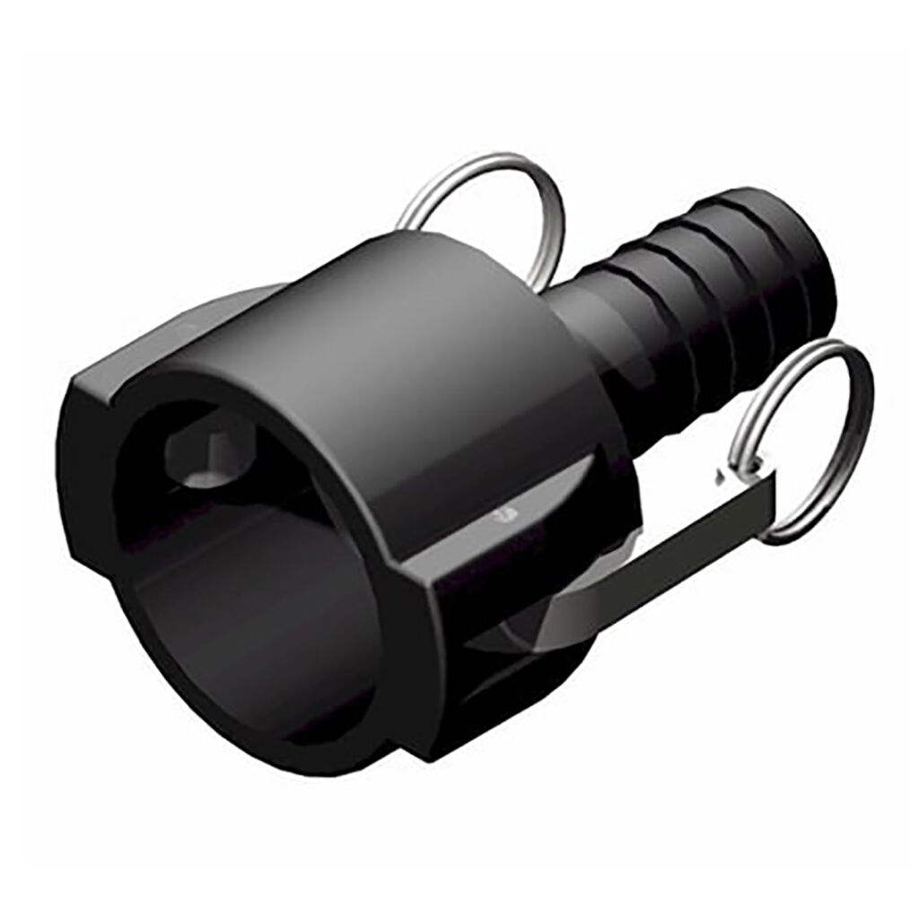 IBC container accessories Camlock coupler 2 inch - 1 inch hosebarb