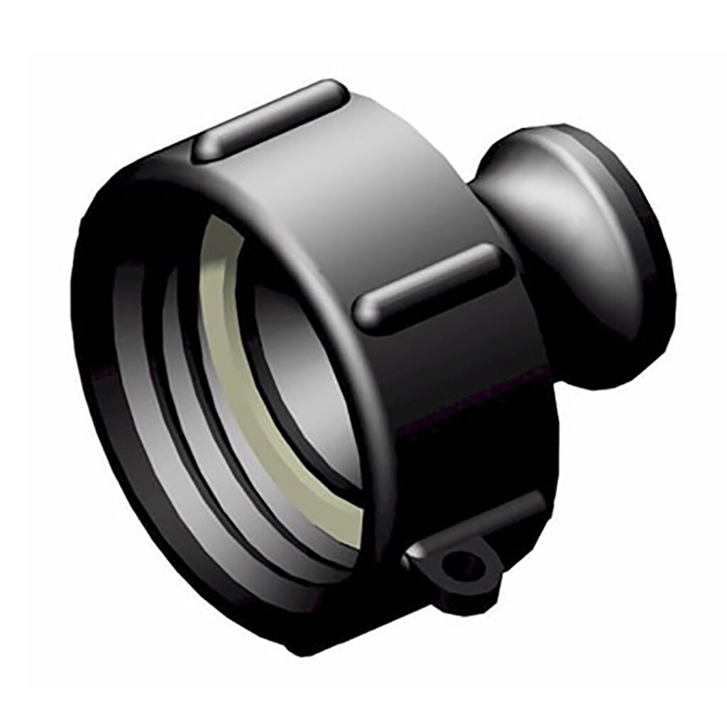 IBC Container toebehoren adapter DIN61 binnendraad - Camlock 1 inch male