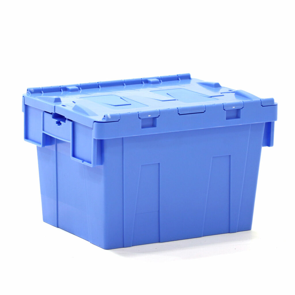 5 Bacs de rangement plastique emboitable - Manutention & Stockage