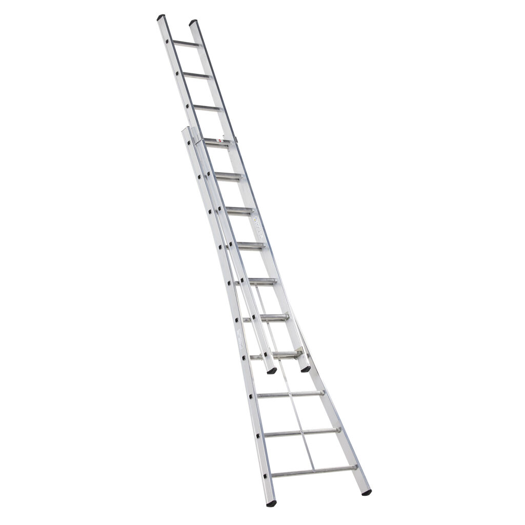 Echelle coulissante 2-pièces connecté, 2x10 marchepieds