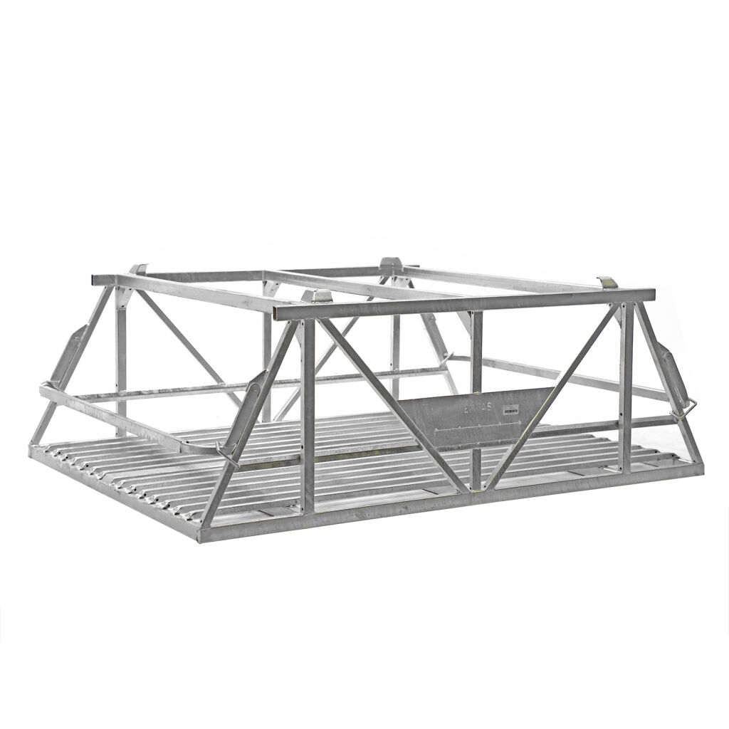 Gas cylinder storage gas cylinder pallet for 35 gas cylinders ( 5 and 10 kg)