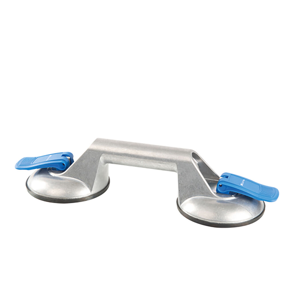 Suction lifter with lever system, 2x Ø 120 mm 