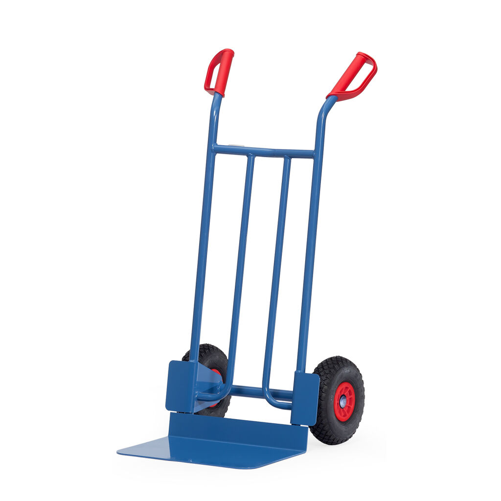 Steel sack truck Fetra fixed construction puncture-proof PU tyres 260x85 mm