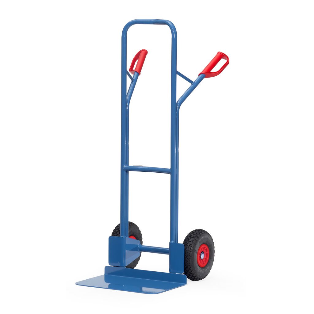 Steel sack truck Fetra fixed construction puncture-proof PU tyres 260x85 mm