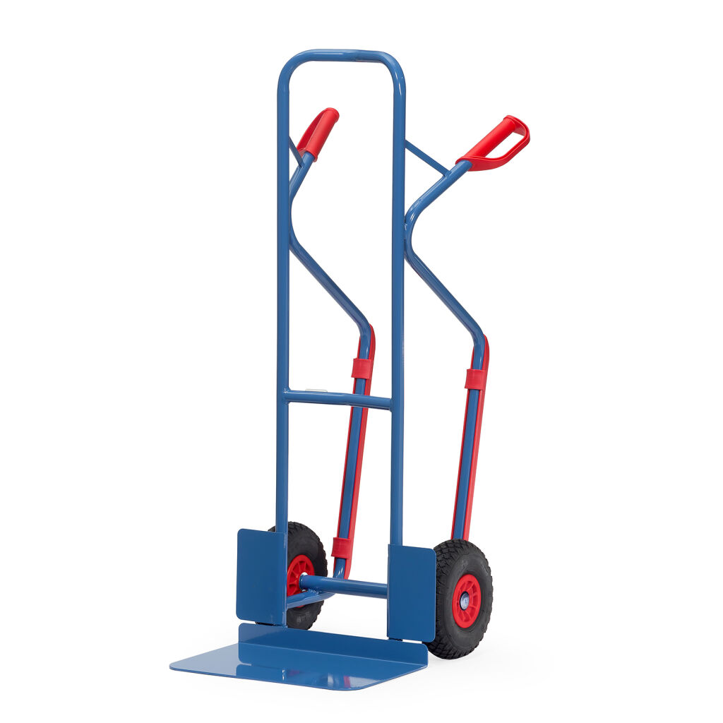 Steel sack truck Fetra fixed construction puncture-proof PU tyres 260x85 mm