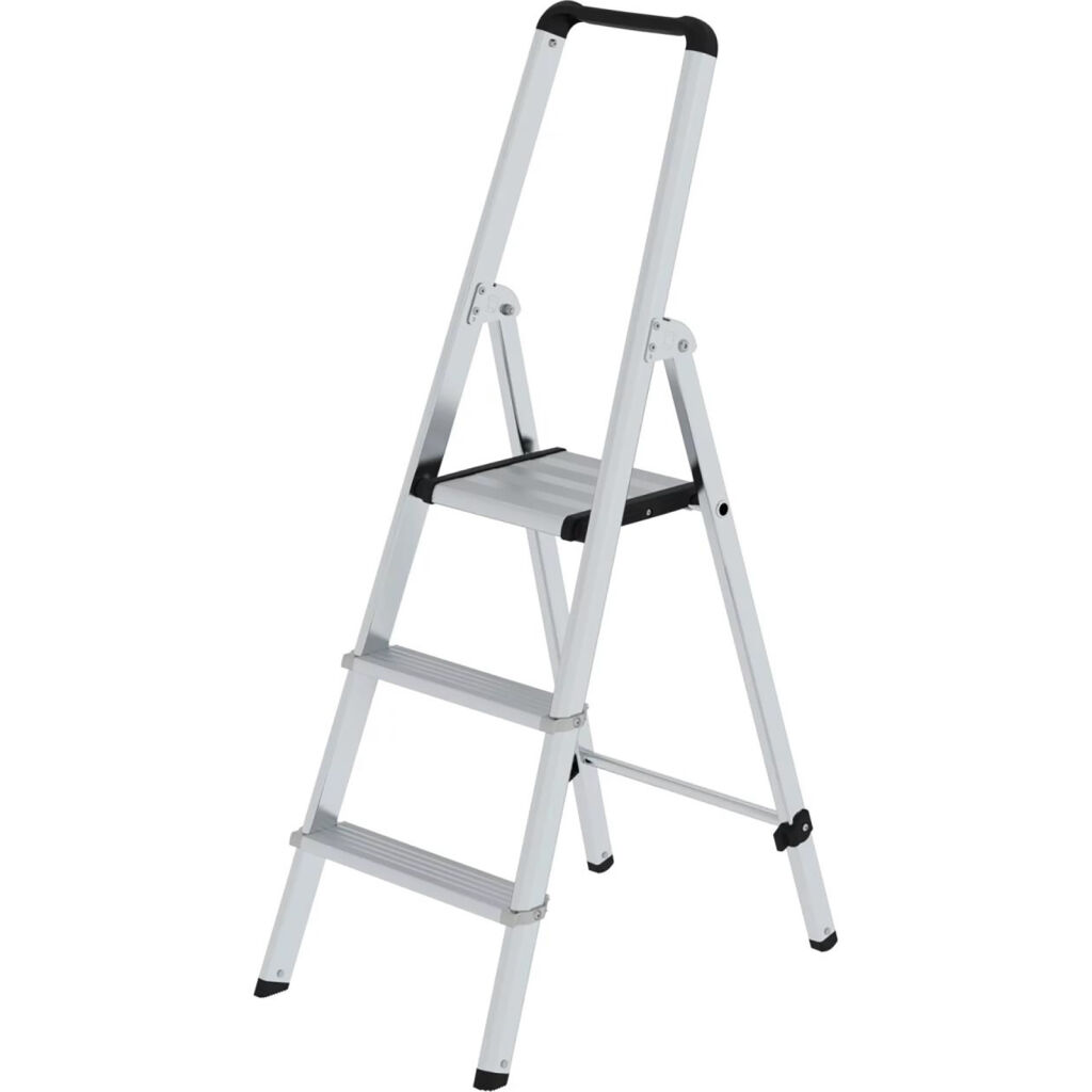 Industrial stairs single-sided, 3 steps incl. platform 