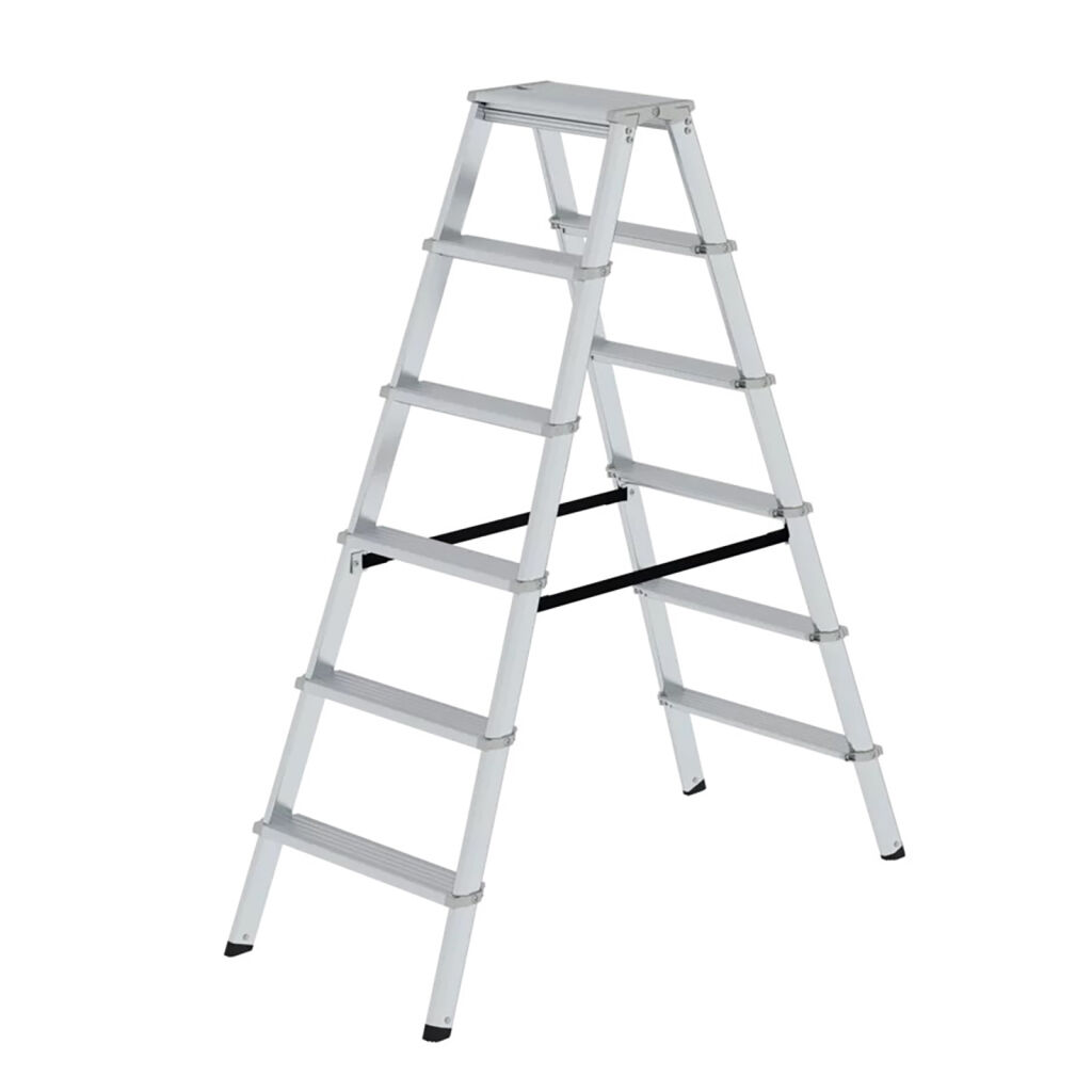 Industrial stairs double-sided, 2x6 steps 