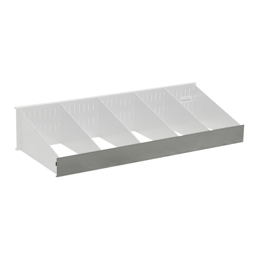Accessoires pour système de rayonnage accessoires pour système de rayonnage à tablette 55 parois devant des compartiments