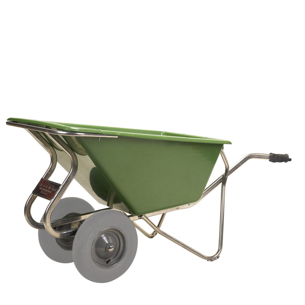 Landbouwkruiwagen met 2 lekvrije banden