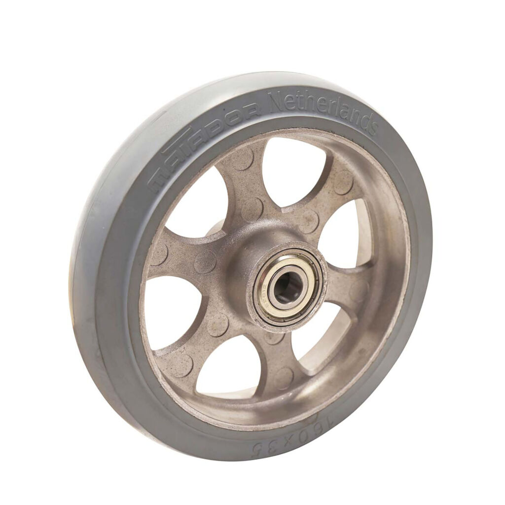 Roulettes fixes roue fixes Ø 160 mm